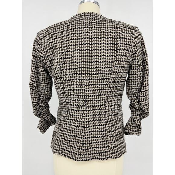 H&M Women's Open Front Three Quarter Sleeves Blazer Jacket Womens 8 - Picture 3 of 7